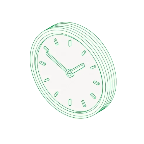 Wall clock illustration